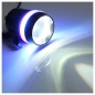 Mobile Preview: U3-Cree, Zusatzscheinwerfer  LED Lampe mit Cree Technik. Aluminium mit blauem Angel Eye Einsatz. Extrem hell, 1200 Lumen