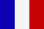 Preview: Frankreich-Goldwing 40 x 26 cm. für Fahnenstangen 678-016 (Adler) und 678-016 B ( Kugel)