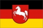 Preview: Niedersachsen mit Wappen, 40 x 26 cm. passend für 678-016B & 678-016