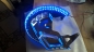Preview: 18F1801ROF-B, Bremsscheibenabdeckungen mit LED Strip  Blau, GL 1800, Bj. 2001 - 2010 ohne Airbag