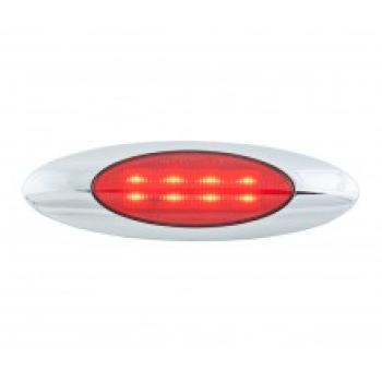 12-6100RR, ovale LED Leuchte für z.B. Schmutzfänger