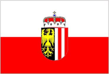 Oberösterreich Fahne 20 x 30 cm