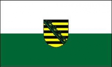 Sachsen Flagge-fahne 26 x 40 cm