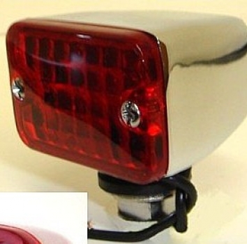 348-137A-R,   Mini Lampen z.B. für Bremsscheibenhalterungen rote Gläser