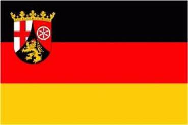 Rheinland-Pfalz Flagge 30 x 20 cm - doppelt