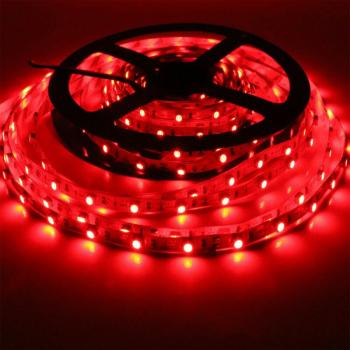 3528-W, Farbe: Rot,  5mtr. Rolle mit 120 LEDS pro Meter