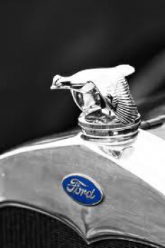 Wachtel- Kühlerfigur Ford A Modell Bj. 1928 - 1929