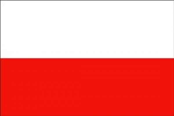 Polska Flaga bez eagle