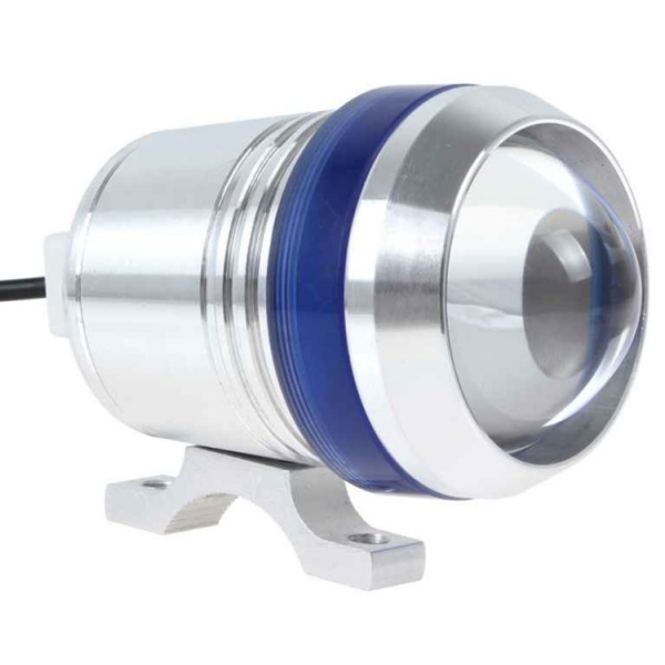 U3-Cree, Zusatzscheinwerfer  LED Lampe mit Cree Technik. Aluminium mit blauem Angel Eye Einsatz. Extrem hell, 1200 Lumen