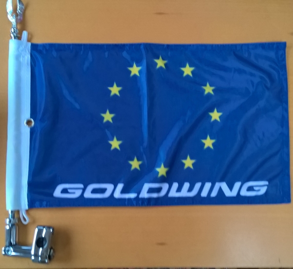 Großbritannien-Goldwing 40 x 26 cm. für Fahnenstangen 678-016 (Adler) und 678-016 B ( Kugel)