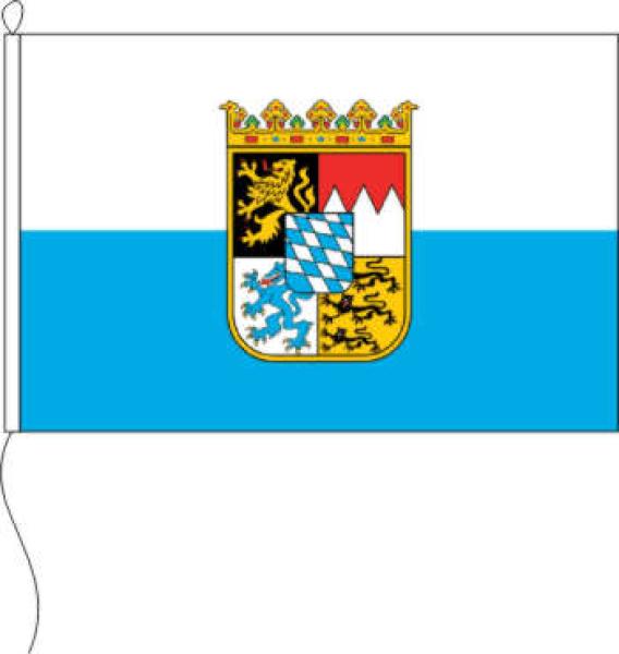 Bayern Flagge 22 x 13 cm.