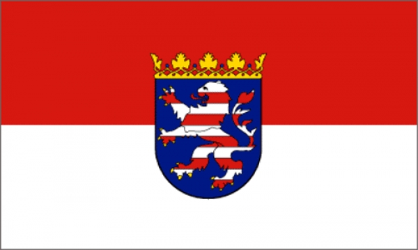 Hessen mit Wappen, 40 x 26 cm. passend für 678-016B & 678-016