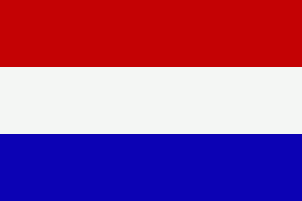 Nederlandse Flag 20 X 30 cm.