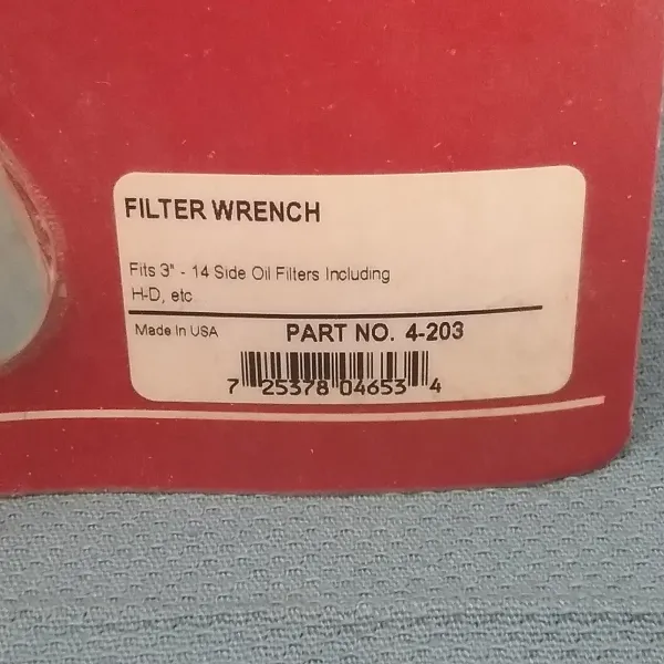 4-303, Ölfilter Löseschlüssel z.B. Harley